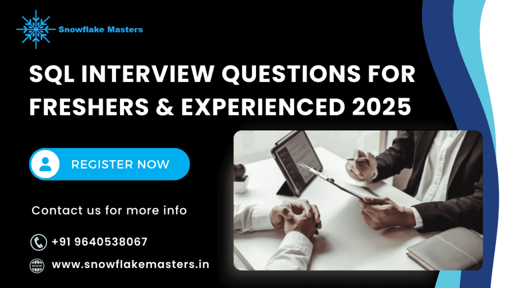 SQL Interview Questions for Freshers