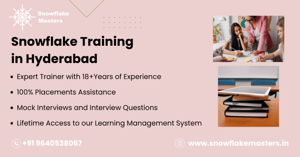 snowflake training in hyderabad
