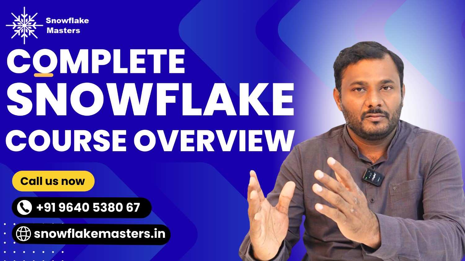 Overview of Snowflakes Course in Hyderabad 2026 Snowflake Master