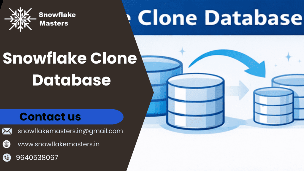 Snowflake Clone Database