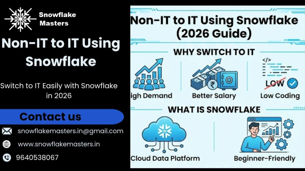 Non-IT to IT Using Snowflake