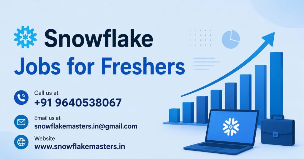 Snowflake Jobs For Freshers